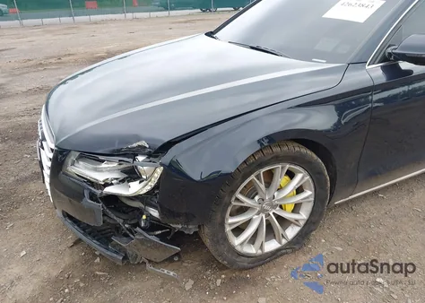 2013 Audi A8 3.0T из США, поврежденный, VIN WAUAGAFD8DN025900